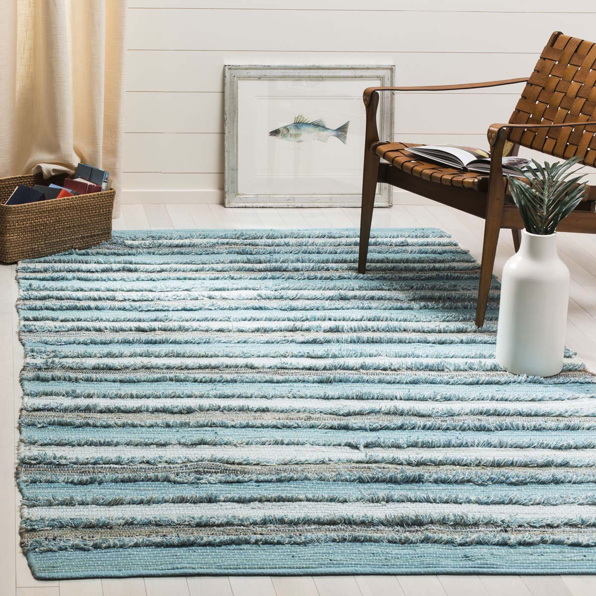 Safavieh Montauk 951 Rug, MTK951 - Aqua / Multi