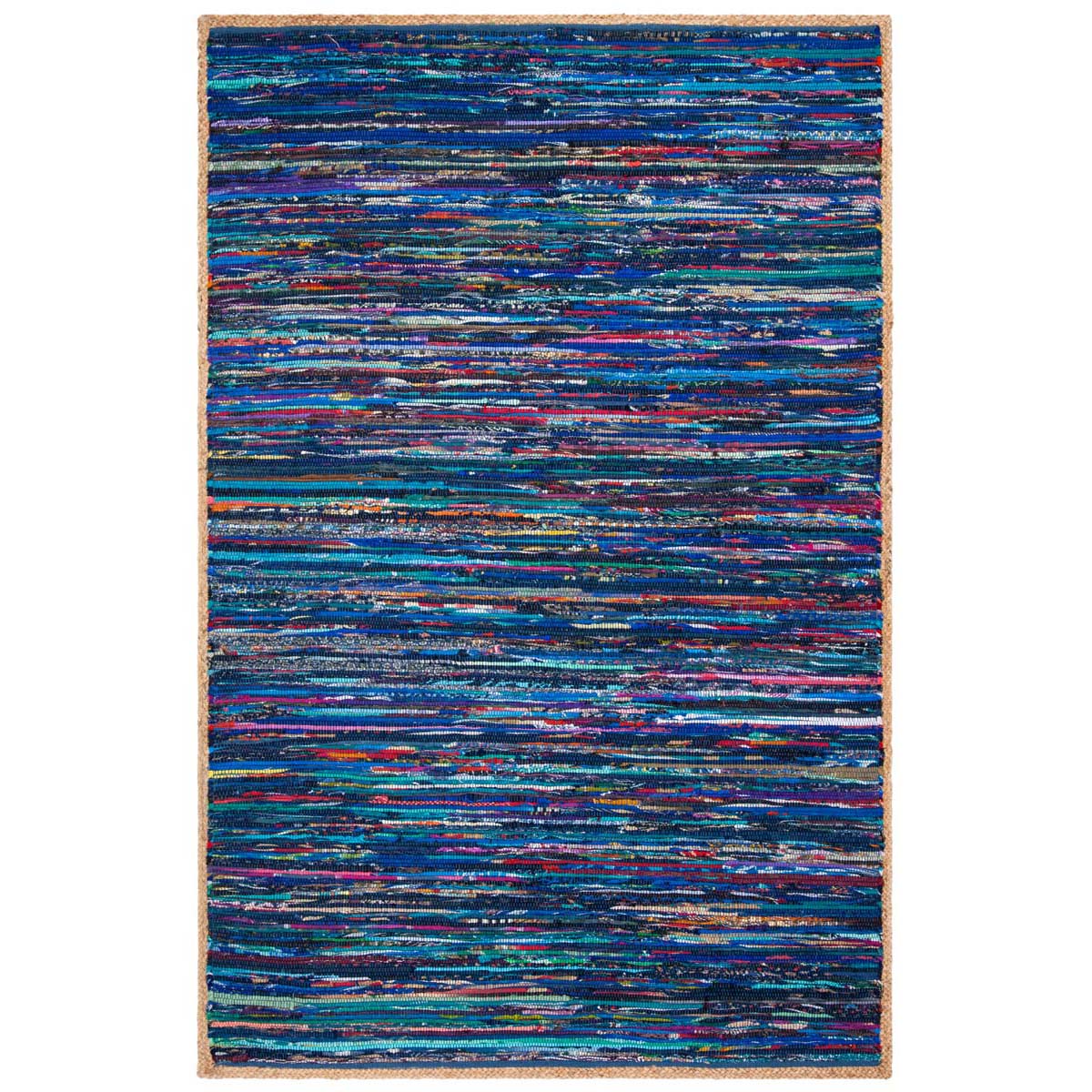 Safavieh Montauk 960 Rug, MTK960 - Blue / Natural