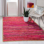 Safavieh Montauk 960 Rug, MTK960 - Red / Natural