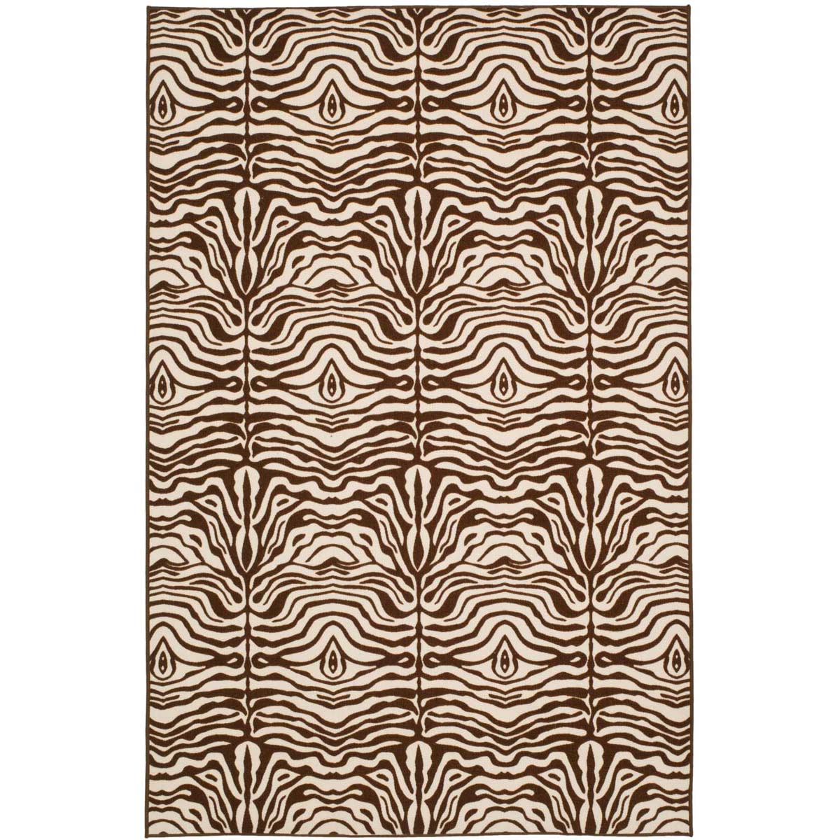 Safavieh Metropolis 527 Rug, MTP527 - Creme / Brown