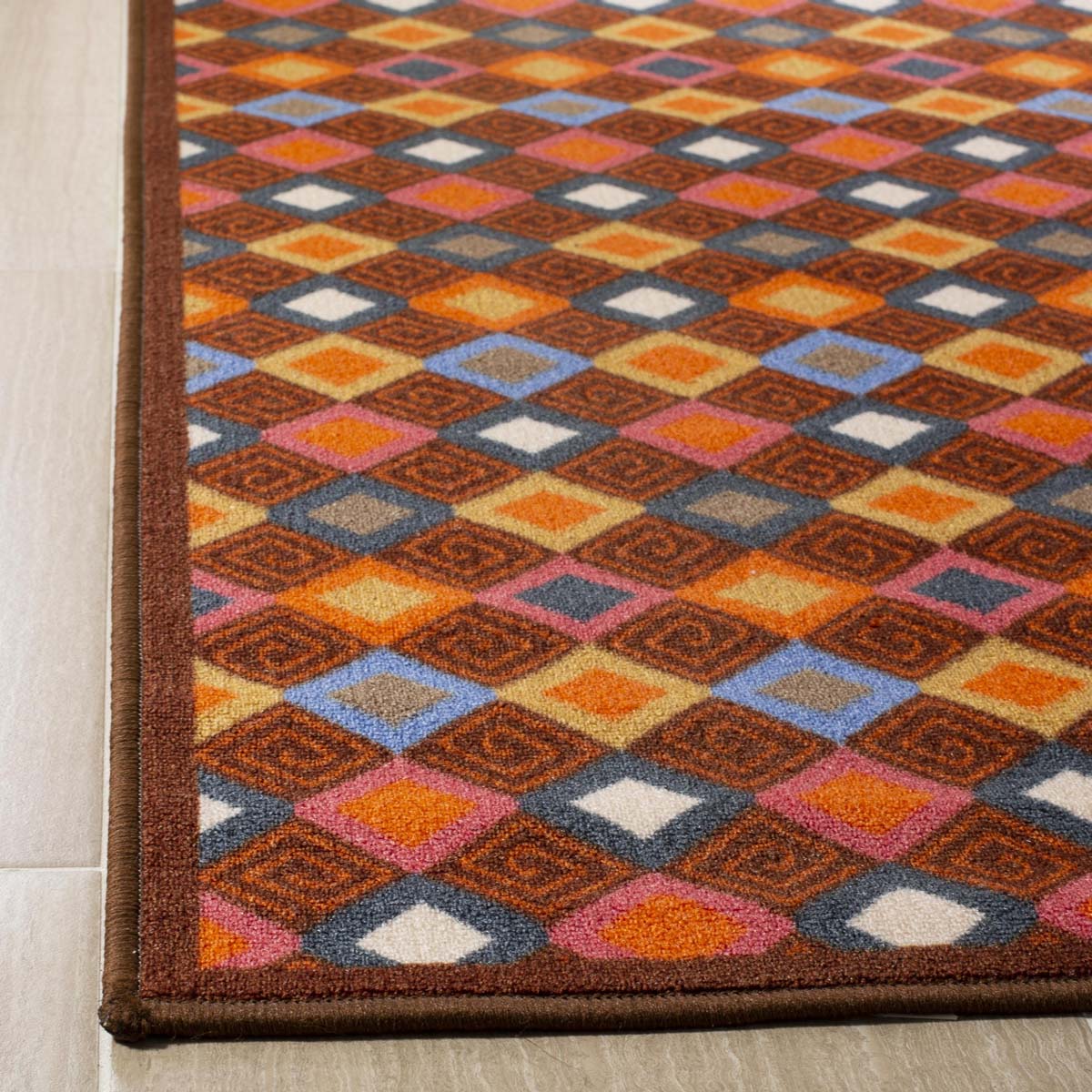 Safavieh Metropolis 529 Rug, MTP529 - Brown / Multi