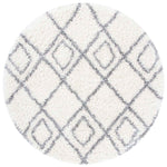Safavieh Moroccan Tassel Shag 335 Rug, MTS335 - Ivory / Light Grey