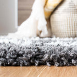 Safavieh Moroccan Tassel Shag 359 Rug, MTS359 - Grey / Ivory