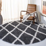 Safavieh Moroccan Tassel Shag 359 Rug, MTS359 - Grey / Ivory