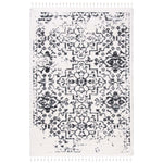 Safavieh Moroccan Tassel Shag 413 Rug, MTS413 - Ivory / Black