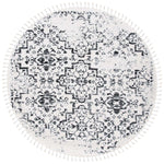 Safavieh Moroccan Tassel Shag 413 Rug, MTS413 - Ivory / Black