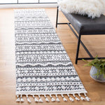 Safavieh Moroccan Tassel Shag 484 Rug, MTS484 - Ivory / Black