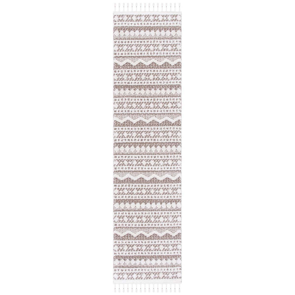 Safavieh Moroccan Tassel Shag 484 Rug, MTS484 - Ivory / Beige