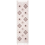 Safavieh Moroccan Tassel Shag 601 Rug, MTS601 - Ivory / Brown
