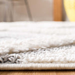 Safavieh Moroccan Tassel Shag 601 Rug, MTS601 - Ivory / Grey