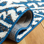 Safavieh Moroccan Tassel Shag 652 Rug, MTS652 - Navy / Ivory