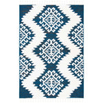 Safavieh Moroccan Tassel Shag 652 Rug, MTS652 - Navy / Ivory