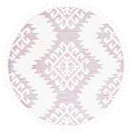 Safavieh Moroccan Tassel Shag 652 Rug, MTS652 - Pink / Ivory