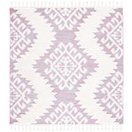 Safavieh Moroccan Tassel Shag 652 Rug, MTS652 - Pink / Ivory