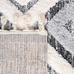 Safavieh Moroccan Tassel Shag 661 Rug, MTS661 - Grey / Ivory