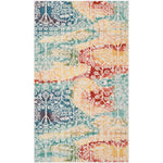 Safavieh Mystique 926 Rug, MYS926 - Blue / Rust