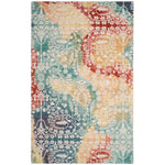 Safavieh Mystique 926 Rug, MYS926 - Blue / Rust
