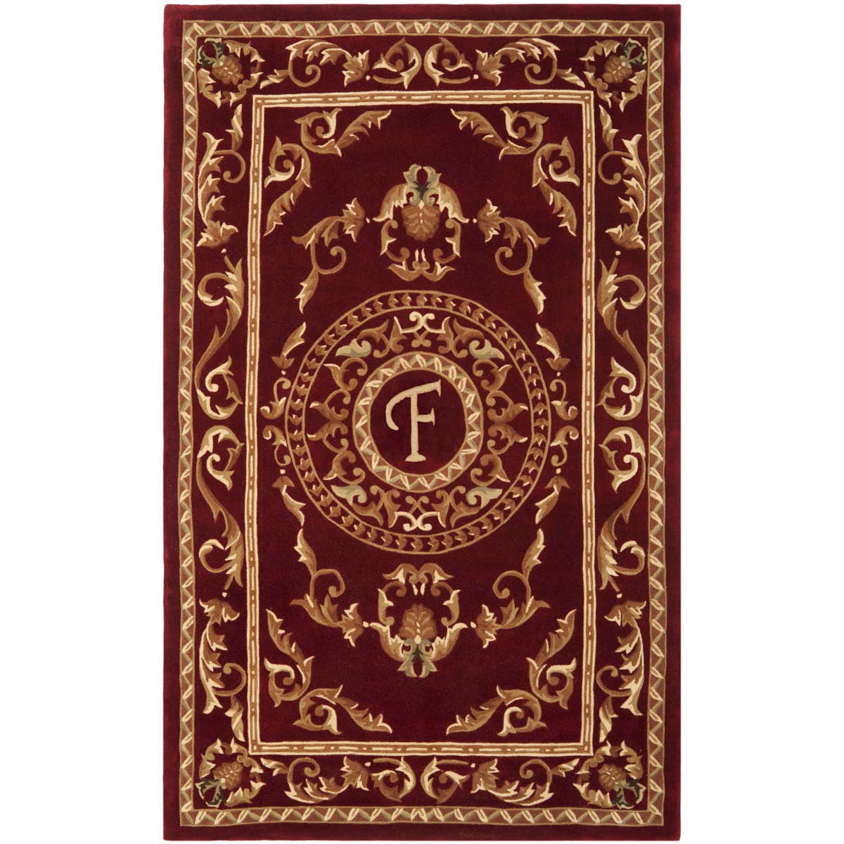 Safavieh Naples 19F Rug, NA519F - Burgundy