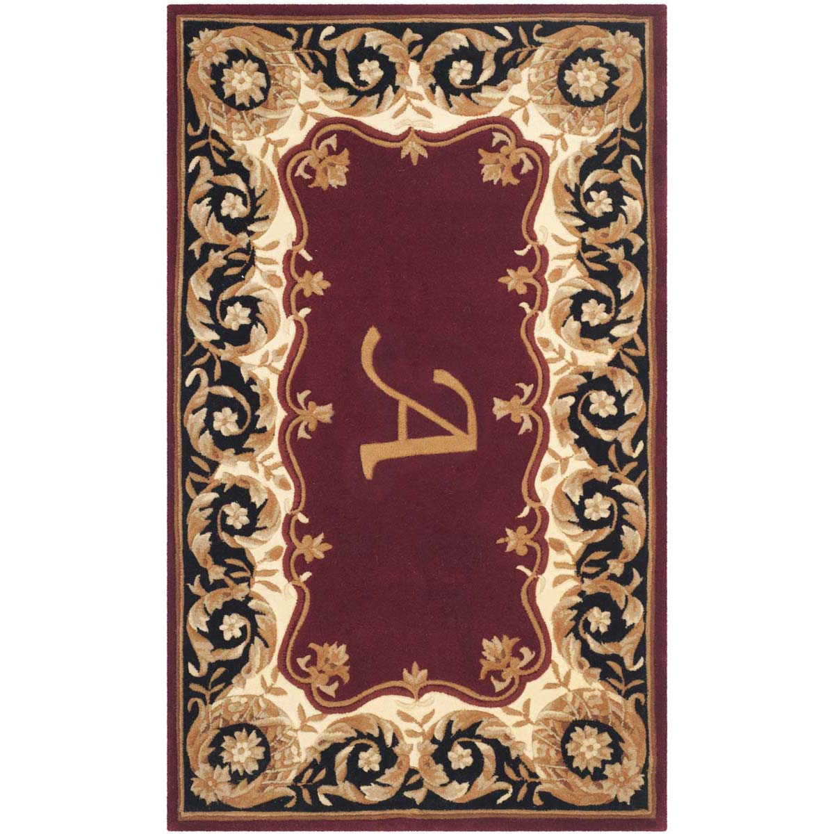 Safavieh Naples 20A Rug, NA520A - Maroon / Beige