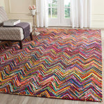 Safavieh Nantucket 141 Rug, NAN141 - Pink / Multi