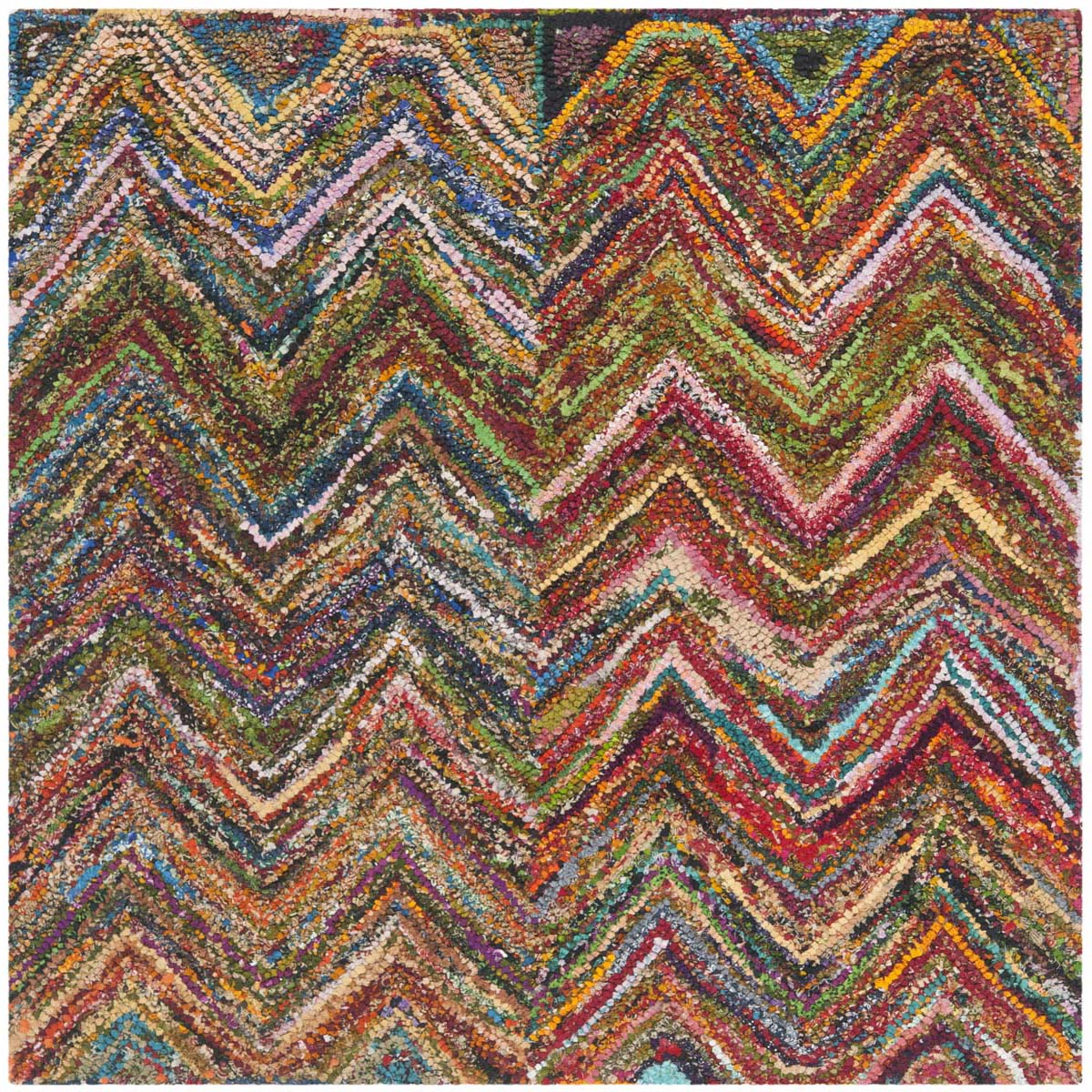 Safavieh Nantucket 141 Rug, NAN141 - Red/Blue / Multi