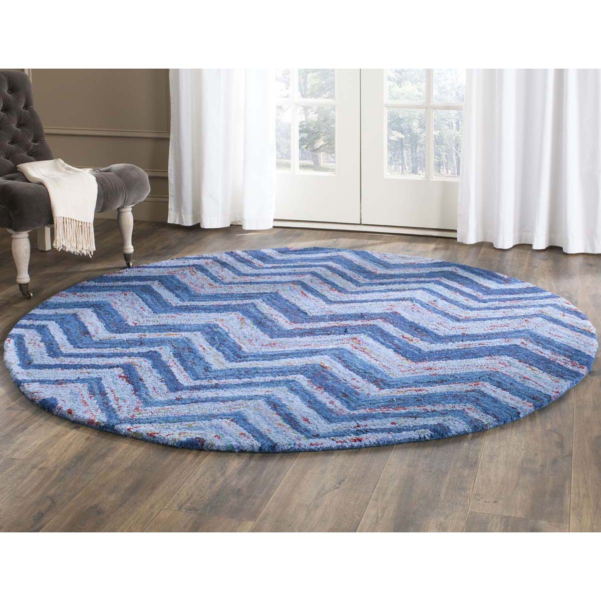 Safavieh Nantucket 145 Rug, NAN145 - Blue / Multi
