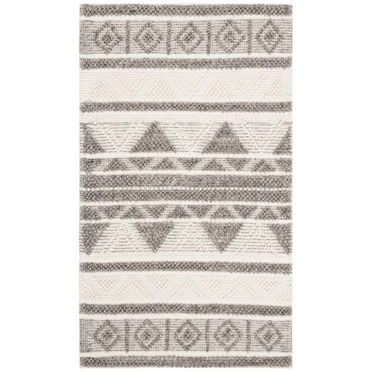 Safavieh Natura 104 Rug, NAT104 - IVORY / GREY