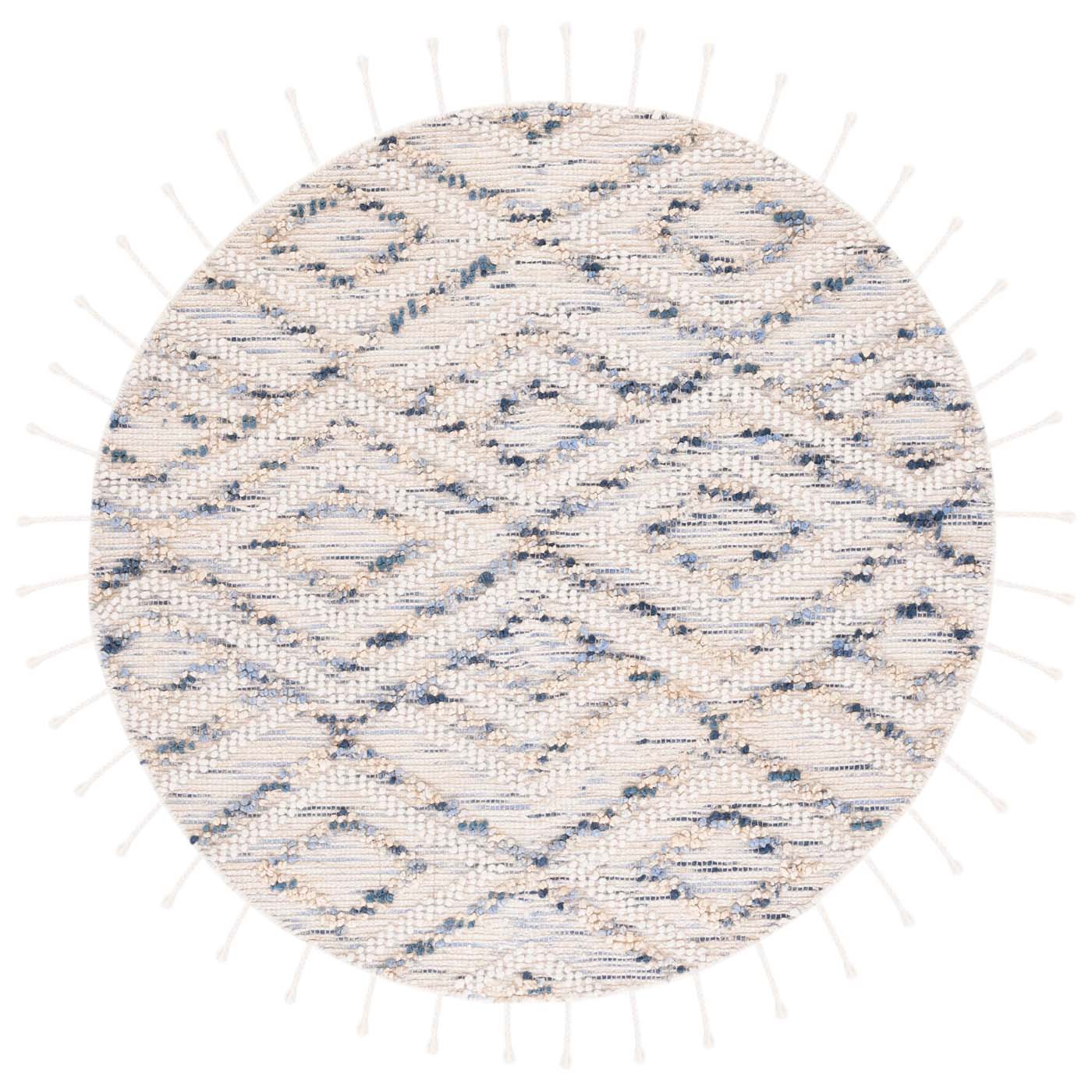 Safavieh Natura 177 Rug, NAT177 - IVORY / BLUE