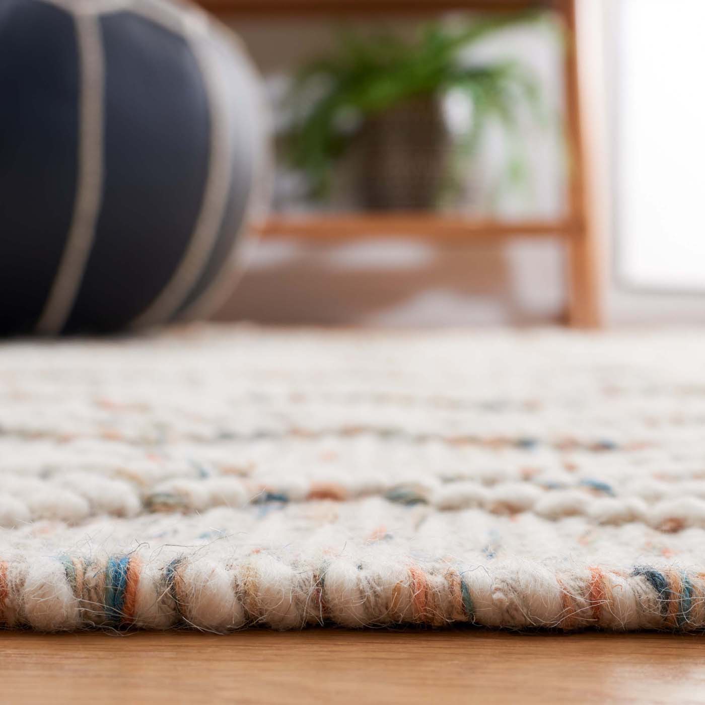 Safavieh Natura 186 Rug, NAT186 - IVORY / BLUE