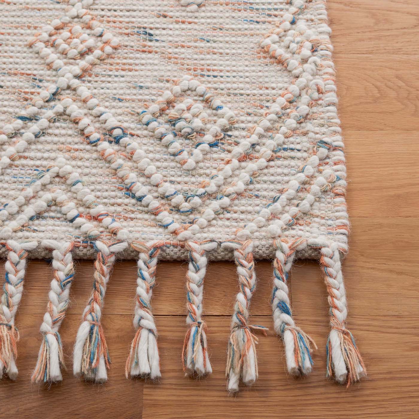 Safavieh Natura 186 Rug, NAT186 - IVORY / BLUE