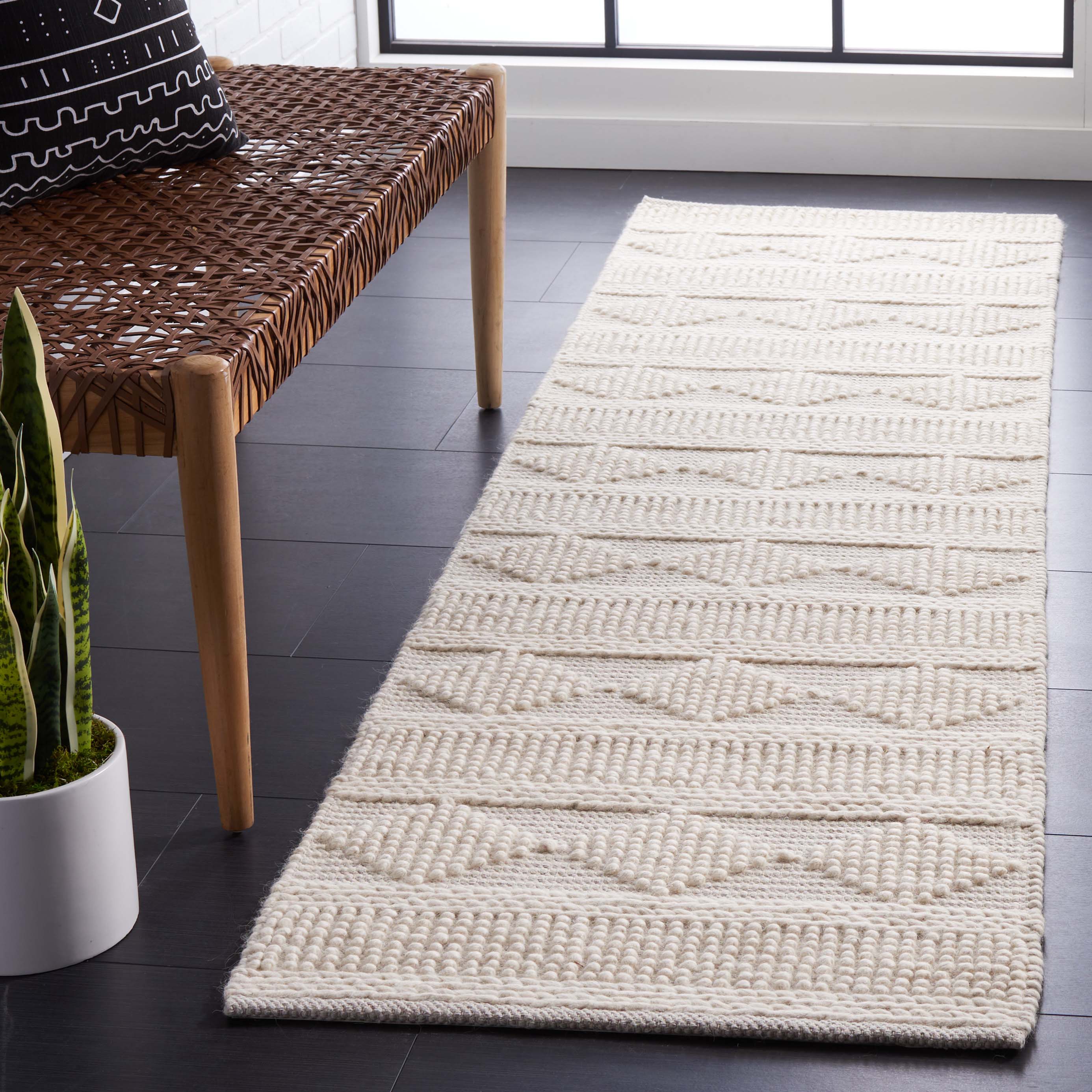 Safavieh Natura 210 Rug, NAT210 - IVORY / GREY