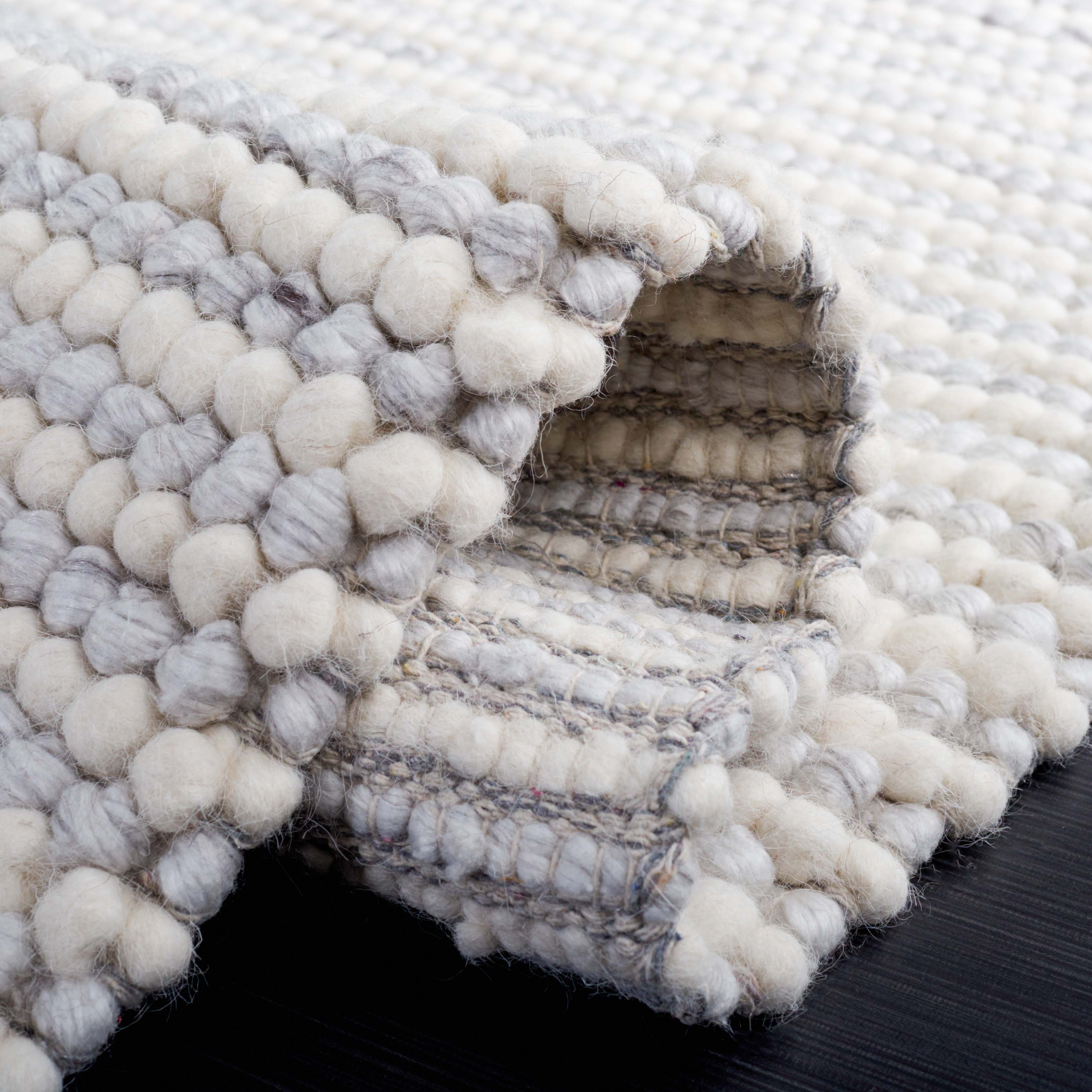 Safavieh Natura 220 Rug, NAT220 - IVORY / LIGHT GREY