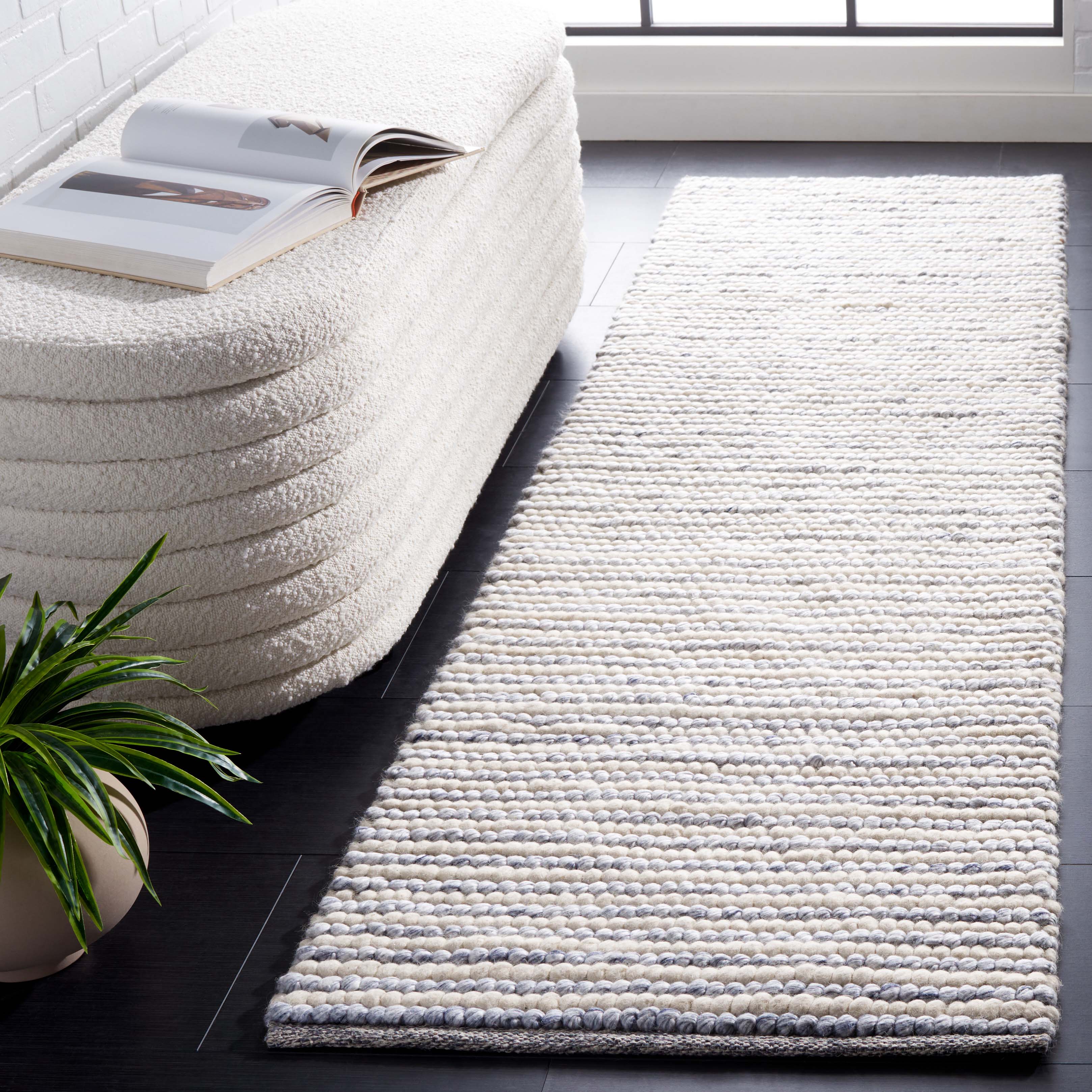 Safavieh Natura 220 Rug, NAT220 - IVORY / BLUE
