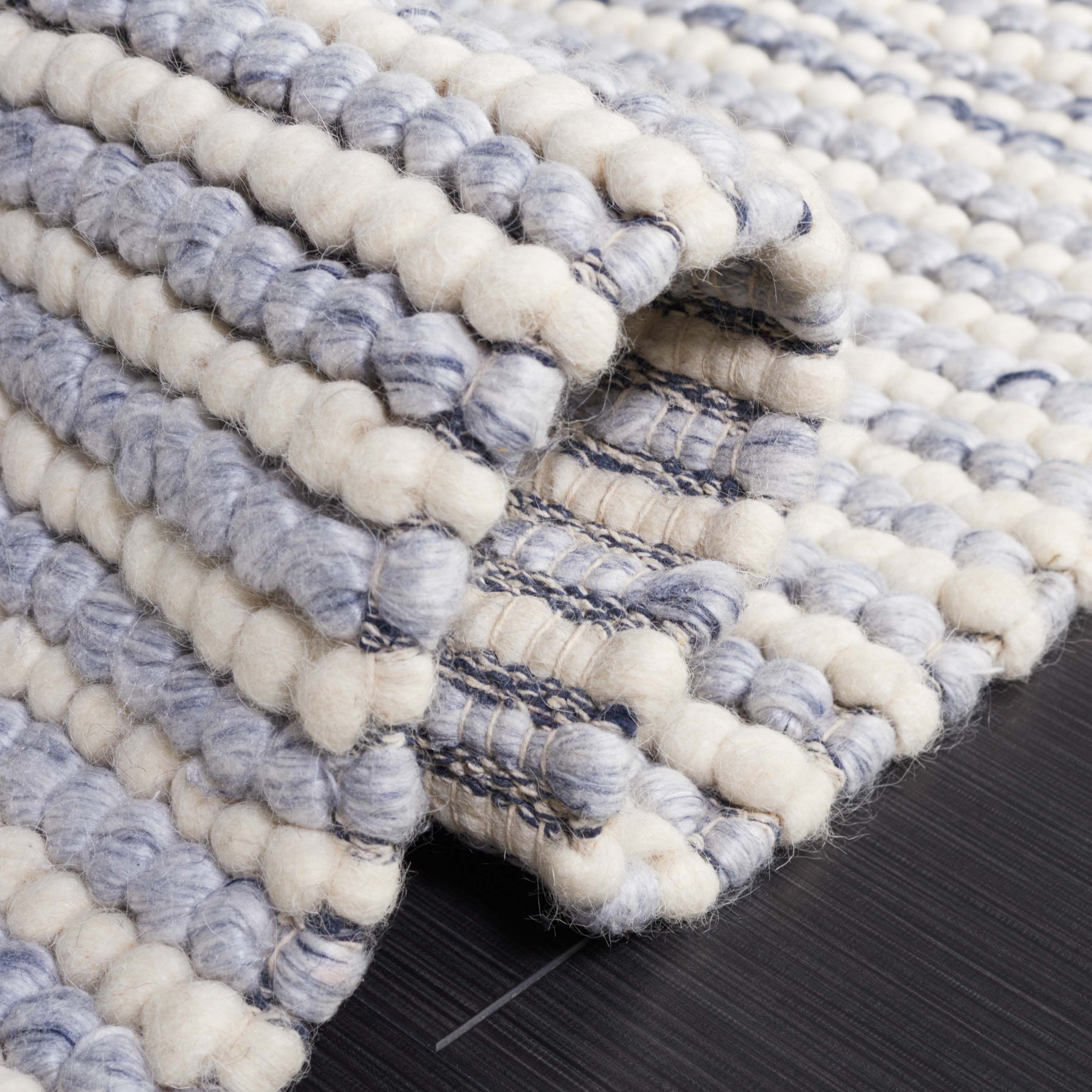 Safavieh Natura 220 Rug, NAT220 - IVORY / BLUE