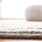 Safavieh Natura 220 Rug, NAT220 - IVORY / DARK BROWN