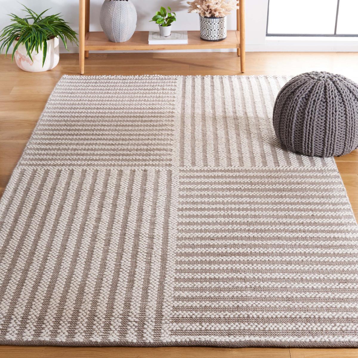 Safavieh Natura 227 Rug, NAT227 - IVORY / TAUPE