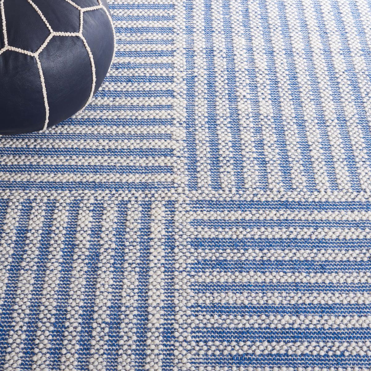 Safavieh Natura 227 Rug, NAT227 - IVORY / BLUE