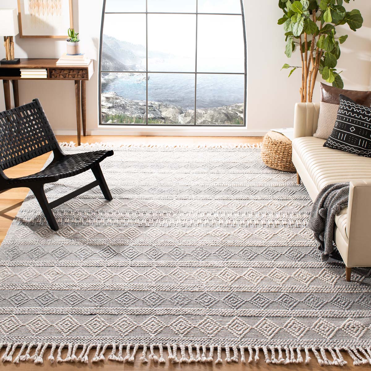 Safavieh Natura 317 Rug, NAT317 - SILVER