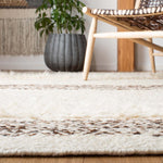 Safavieh Natura 321 Rug, NAT321 - IVORY / BROWN