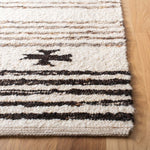 Safavieh Natura 325 Rug, NAT325 - BLACK / IVORY