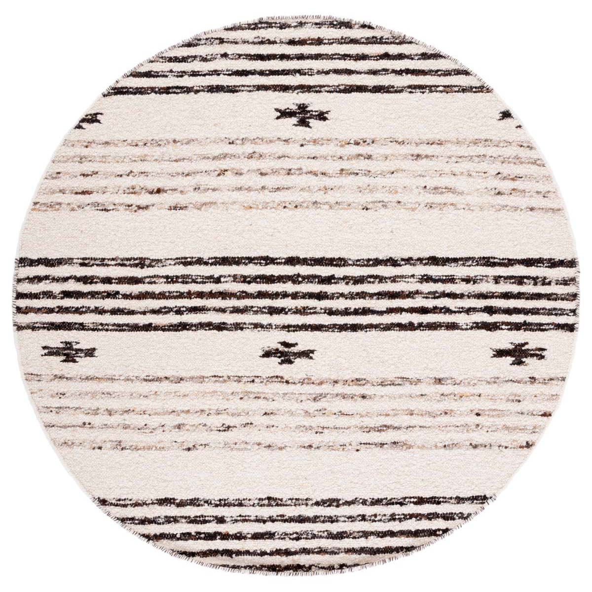 Safavieh Natura 325 Rug, NAT325 - BLACK / IVORY