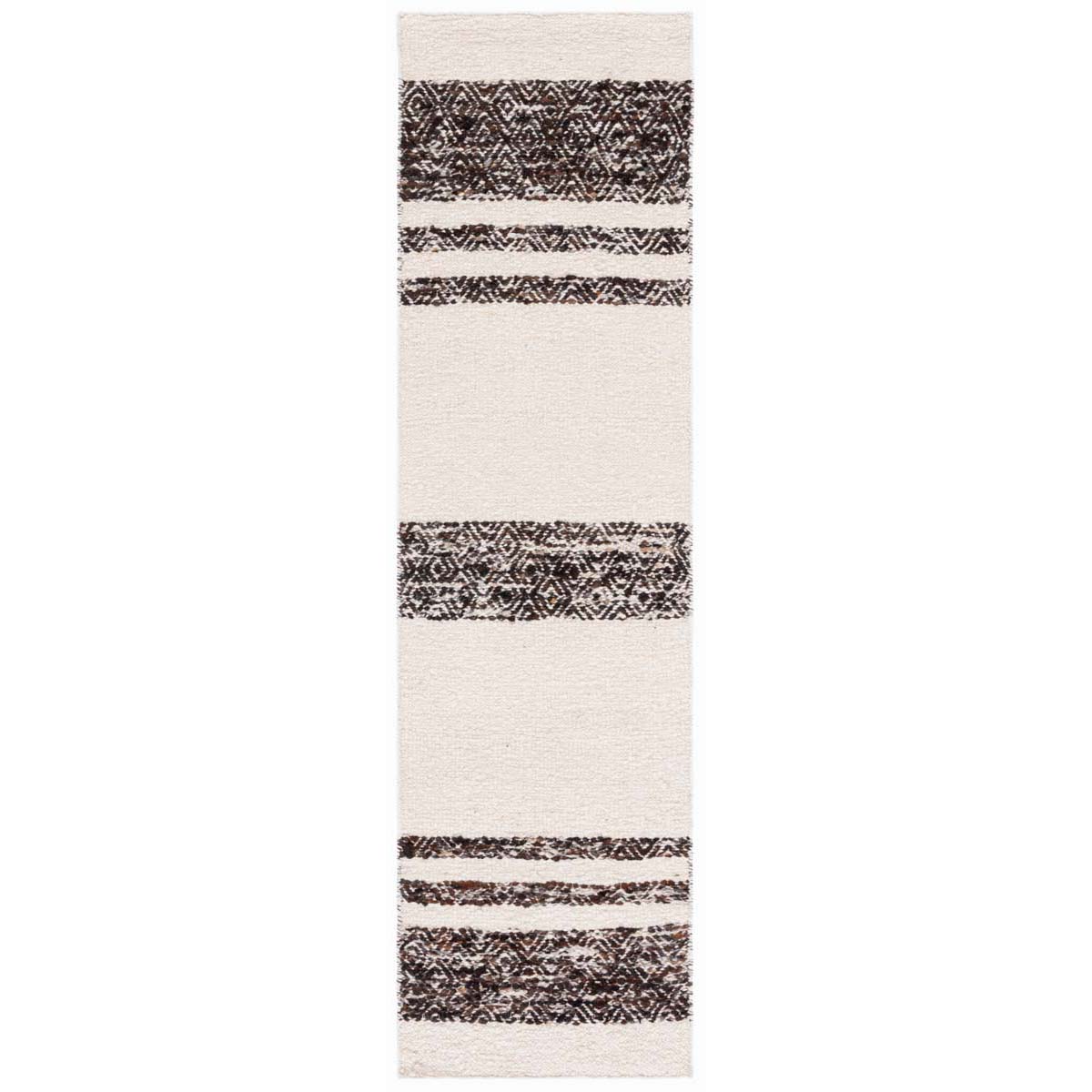 Safavieh Natura 328 Rug, NAT328 - BLACK / IVORY