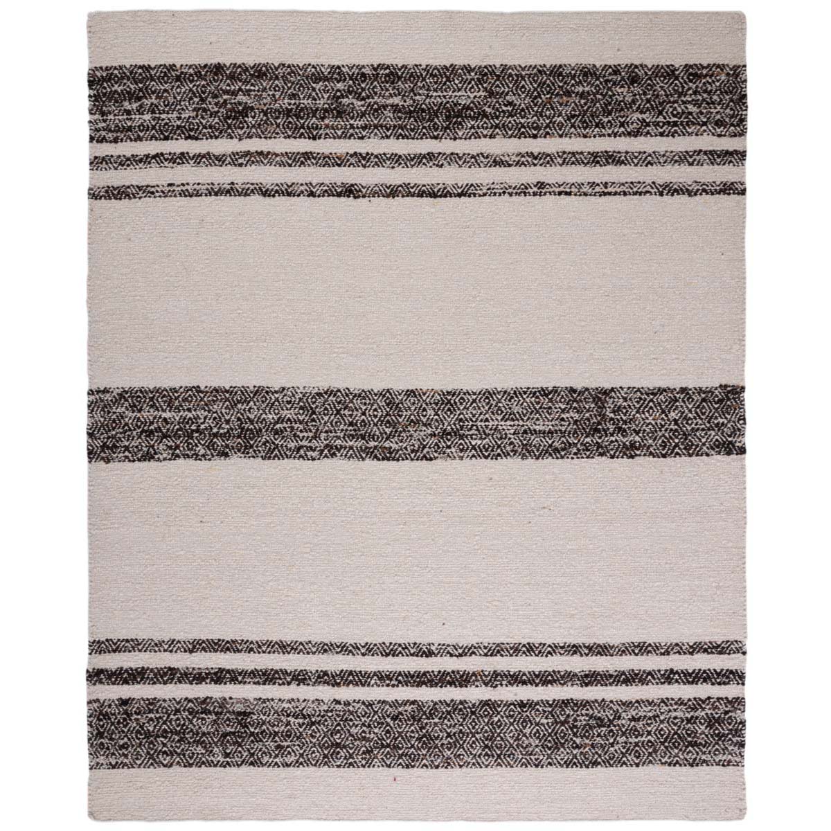 Safavieh Natura 328 Rug, NAT328 - BLACK / IVORY