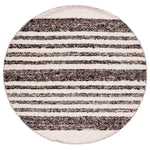 Safavieh Natura 329 Rug, NAT329 - BLACK / IVORY