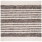 Safavieh Natura 329 Rug, NAT329 - BLACK / IVORY