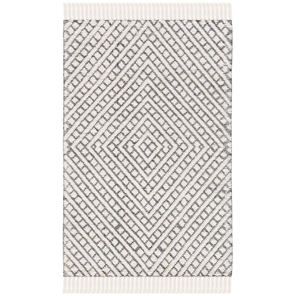 Safavieh Natura 357 Rug, NAT357 - IVORY / BLACK