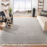 Safavieh Natura 357 Rug, NAT357 - IVORY / BLACK