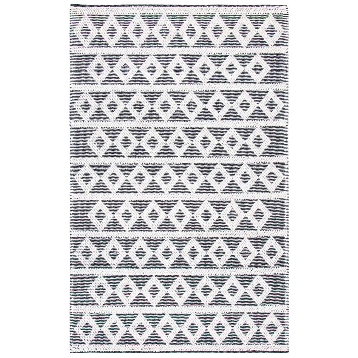 Safavieh Natura 479 Rug, NAT479 - IVORY / BLACK