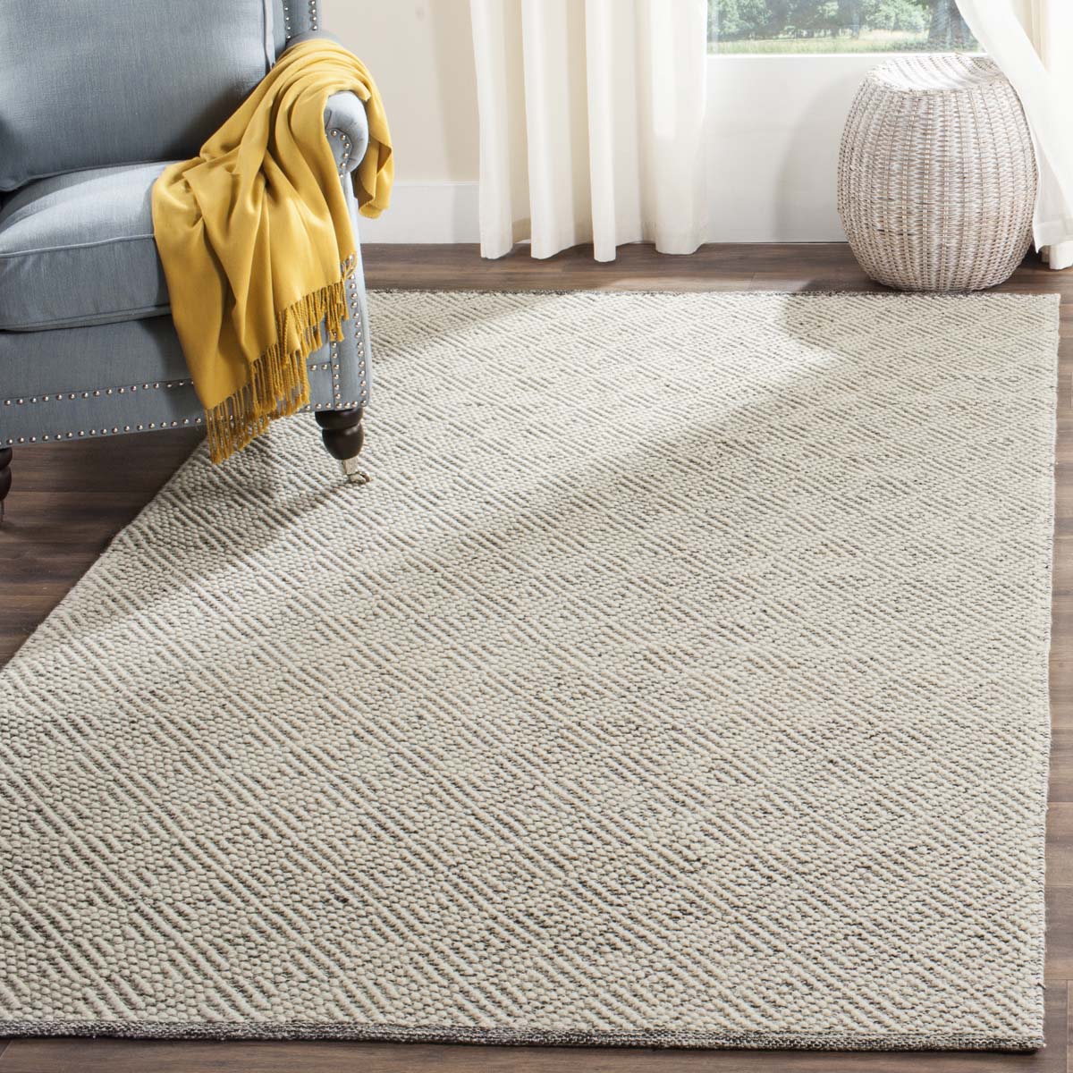 Safavieh Natura 503 Rug, NAT503 - IVORY / LIGHT GREY