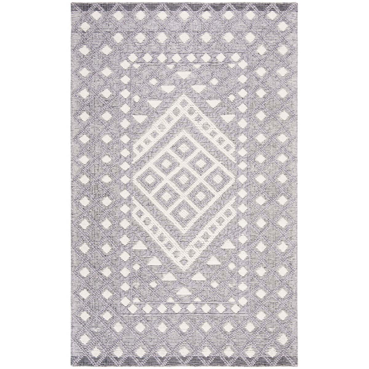 Safavieh Natura 628 Rug, NAT628 - CREAM / PURPLE